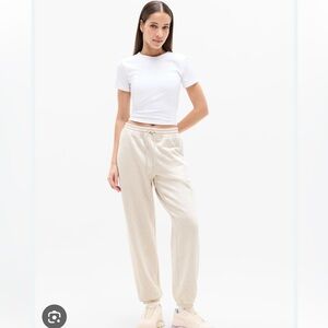 Athleta Forever Fleece Mid Rise Jogger